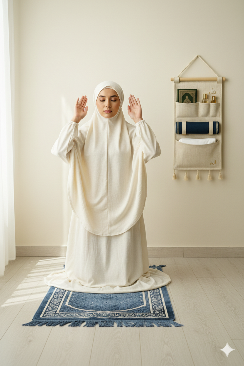منظم الايمان حامل طقم الصلاة