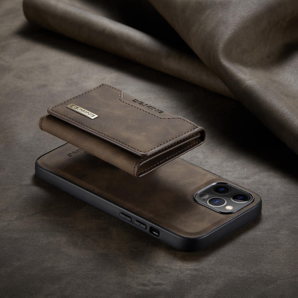 antichoc iphone en cuire  2en1
