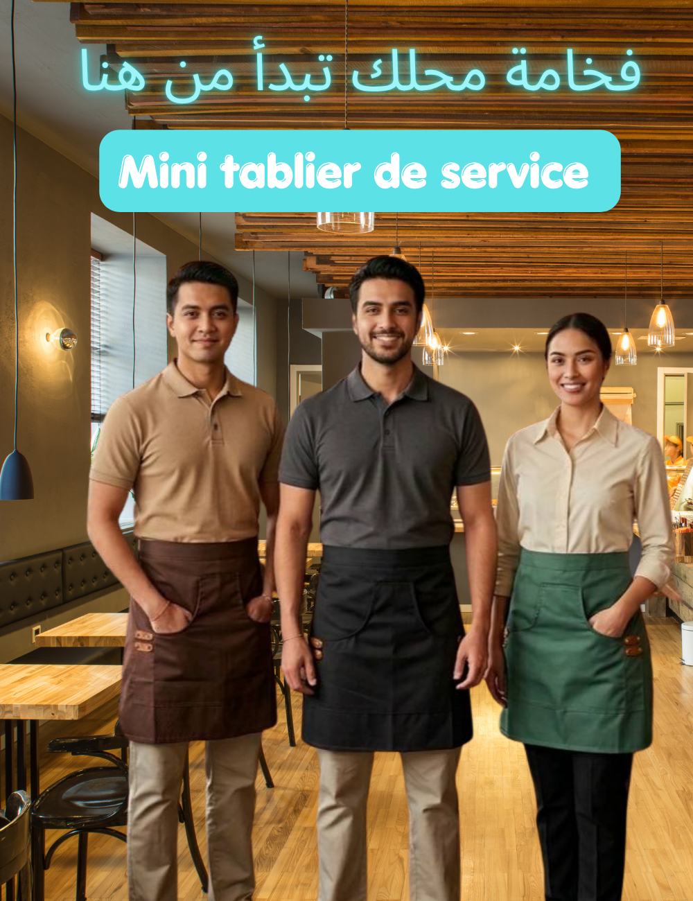 mini tablier de service